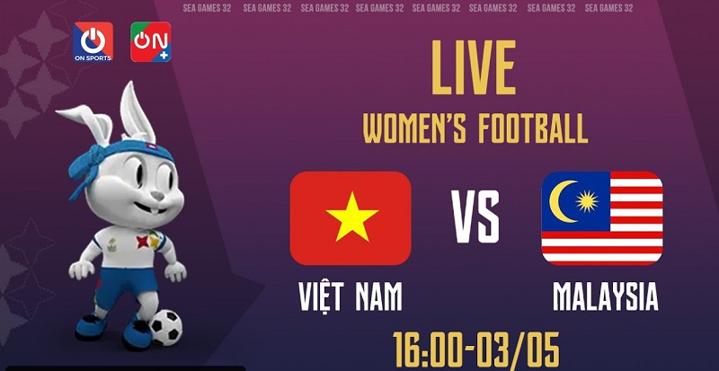 Soi kèo bóng cỏ trận Việt Nam vs Malaysia bóng đá Nữ SEA Games 32