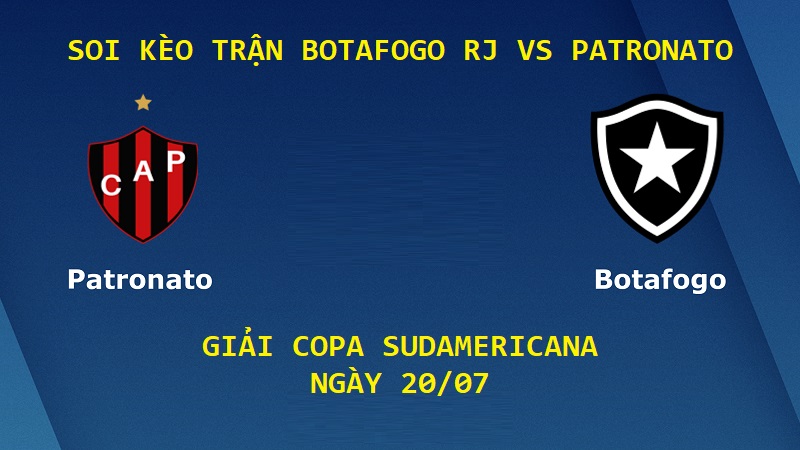 Soi Kèo Trận Botafogo RJ Vs Patronato, 05h00, 20/07 – Copa Sudamericana post thumbnail image