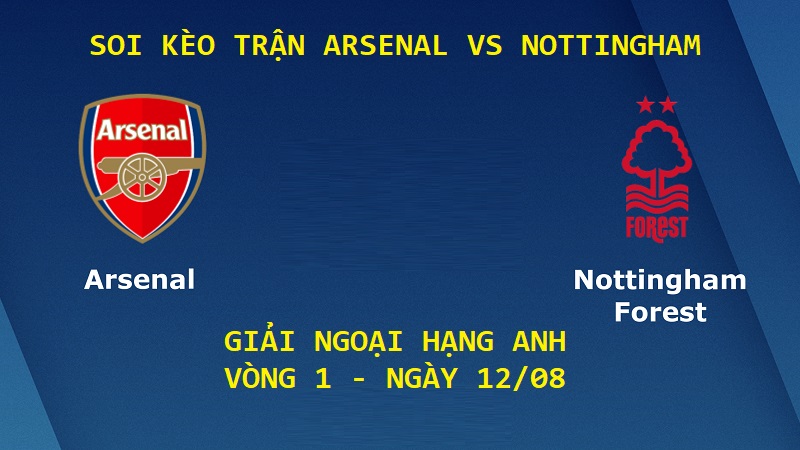 Soi Kèo Trận Arsenal vs Nottingham, 18h30, 12/08 – Ngoại Hạng Anh post thumbnail image